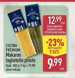 ALDI Makaron taglietelle proste Cucina Premium oferta