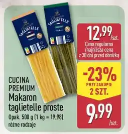 ALDI CUCINA PREMIUM Makaron tagliatelle proste oferta