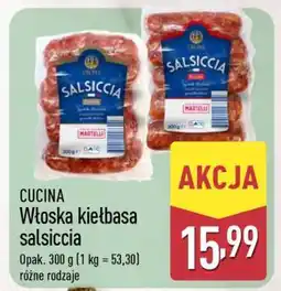 ALDI CUCINA Włoska kiełbasa salsiccia oferta