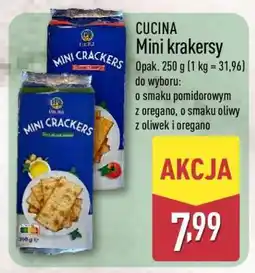 ALDI CUCINA Mini krakersy oferta