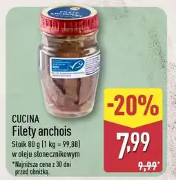 ALDI Cucina Filety anchois oferta