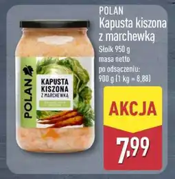 ALDI POLAN Kapusta kiszona z marchewką oferta