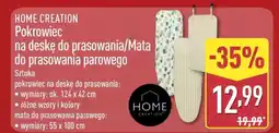 ALDI HOME CREATION Pokrowiec na deskę do prasowania/ Mata do prasowania parowego oferta