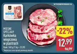 ALDI Karkówka wieprzowa w plastrach oferta