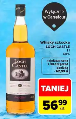 Carrefour Market Whisky szkocka Loch Castle oferta