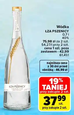 Carrefour Market Wódka ŁZA PSZENICY oferta