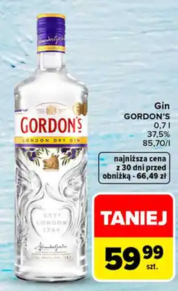 Carrefour Market Gin GORDON'S oferta