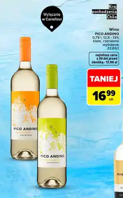 Carrefour Market Wino Pico Andino oferta