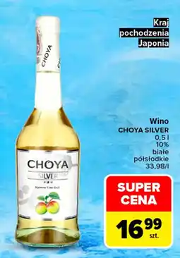 Carrefour Market Wino CHOYA SILVER oferta