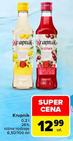 Carrefour Market Krupnik Cytryna oferta