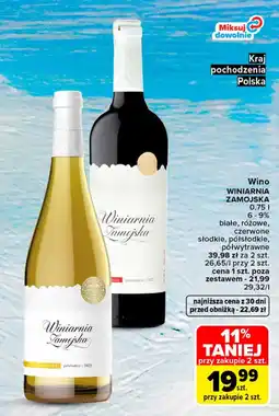 Carrefour Market Wino Winiarnia Zamojska oferta