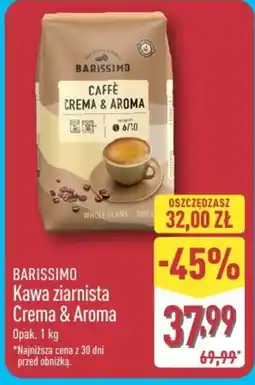 ALDI Barissimo Kawa ziarnista Crema & Aroma oferta