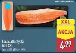 ALDI Łosoś atlantycki filet XXL oferta
