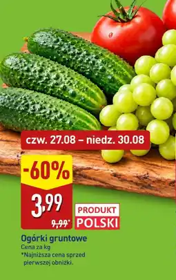 ALDI Ogórki gruntowe oferta
