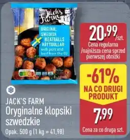 ALDI Jack's Farm oryginalne klopsiki szwedzkie oferta