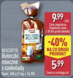 ALDI Biscotto Bułeczki mleczne z czekoladą oferta