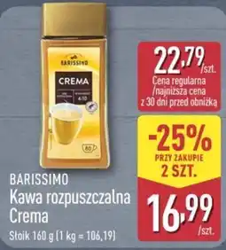 ALDI Barissimo Kawa rozpuszczalna Crema oferta