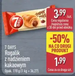 ALDI 7 DAYS Rogalik z nadzieniem kakaowym oferta