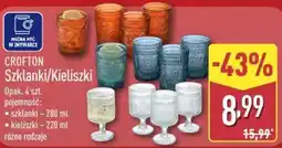 ALDI Crofton Szkłanki/Kieliszki oferta
