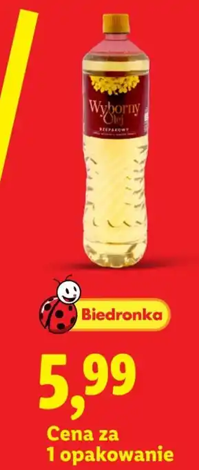 Wyborny Olej Rzepakowy