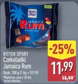 ALDI Ritter Sport Czekoladki Jamaica Rum oferta