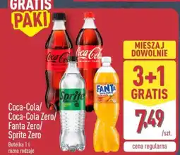 ALDI Coca-Cola/ Coca-Cola Zero/ Fanta Zero/ Sprite Zero oferta
