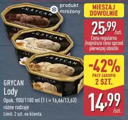 ALDI Grycan Lody oferta