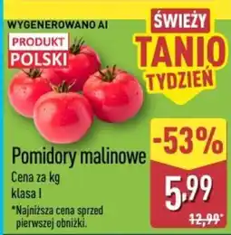 ALDI Pomidory malinowe oferta