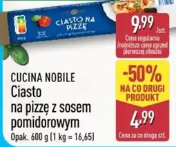 ALDI Ciasto na pizzę z sosem pomidorowym oferta