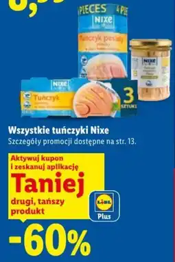 Lidl Tuńczyk Nixe oferta