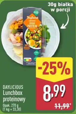 ALDI DAYLICIOUS Lunchbox proteinowy oferta