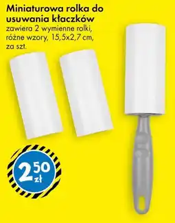 Tedi Miniaturowa rolka do usuwania kłaczków oferta