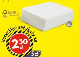 Tedi Serwetki białe oferta