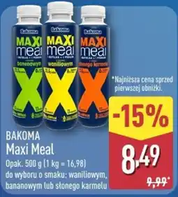 ALDI BAKOMA Maxi Meal oferta