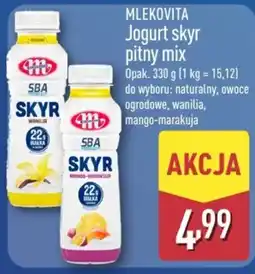 ALDI Mlekovita Jogurt skyr pitny mix oferta