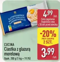 ALDI Ciastka z glazurą morelową oferta