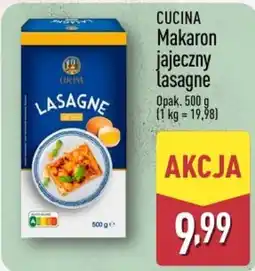 ALDI CUCINA Makaron jajeczny lasagne oferta