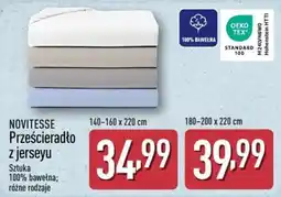 ALDI Przecieradło z jerseyu oferta