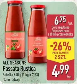 ALDI ALL SEASONS Passata Rustica oferta