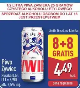 ALDI Piwo Żywiec oferta