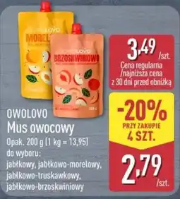 ALDI OWOLOVO Mus owocowy oferta