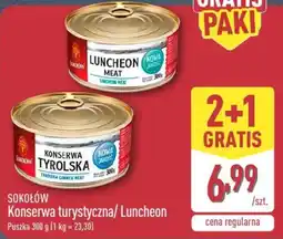 ALDI Konserwa turystyczna/ Luncheon oferta