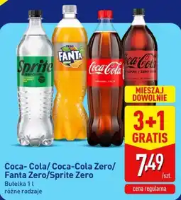 ALDI Coca-Cola/Coca-Cola Zero/Fanta Zero/Sprite Zero oferta