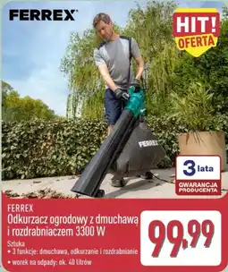 ALDI FERREX Odkurzacz ogrodowy z dmuchawą i rozdrabniaczem 3300 W oferta