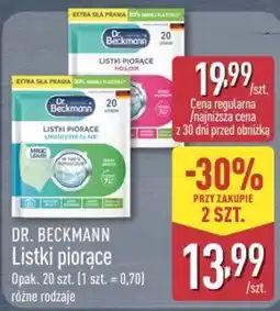 ALDI Dr. Beckmann Listki piorące oferta