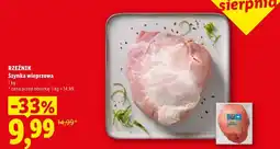 Lidl RZEŹNIK Szynka wieprzowa oferta