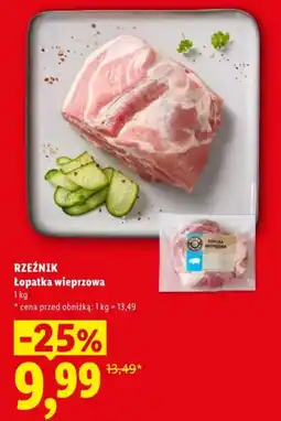 Lidl RZEŹNIK Łopatka wieprzowa oferta