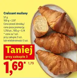 Lidl Croissant maślany oferta
