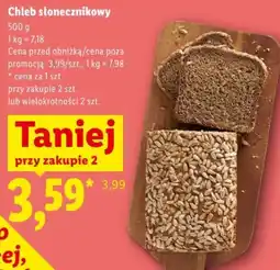 Lidl Chleb słonecznikowy oferta
