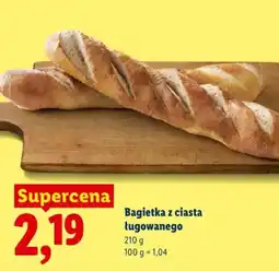 Lidl Bagietka z ciasta ługowanego oferta
